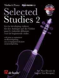 Selected Studies 2 for Violin -Nico Dezaire / Arr.Gunter Van Rompaey