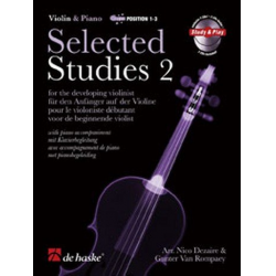 Selected Studies 2 for Violin -Nico Dezaire / Arr.Gunter Van Rompaey