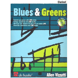 Blues & Greens (+CD) : für Klarinette -Allen Vizzutti