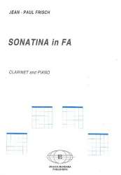 Sonatina en fa : pour clarinette et piano -Jean-Paul Frisch
