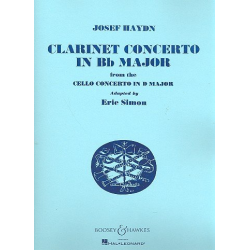 Konzert B-Dur für Klarinette und Orchester : - Franz Joseph Haydn