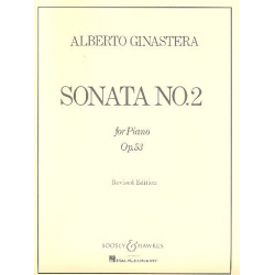 Sonate Nr.2 op.53 : für Klavier - Alberto Ginastera