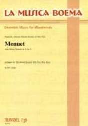 Menuet from String quartet E major -Francesco Antonio Rosetti (Rößler)