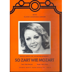 So zart wie Mozart : -Heinz Gietz