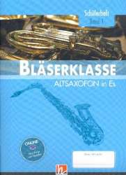Bläserklasse Band 1 (Klasse 5) - Altsaxophon -Bernhard Sommer