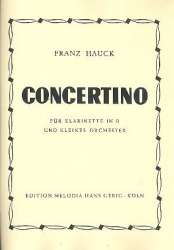 Concertino für Klarinette und -Franz Hauck