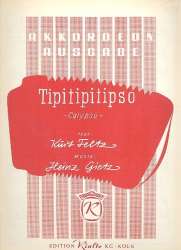 Tipitipitipso : für Akkordeon -Heinz Gietz