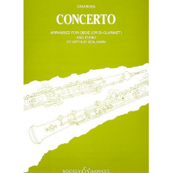 Concerto for oboe and strings (Klavierauszug) -Domenico Cimarosa / Arr.Arthur Benjamin