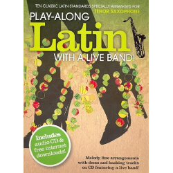 Play-Along Latin with a Live Band (+CD) : -Charles  A. de Bériot