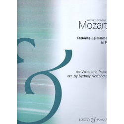 Ridente La Calma F-Dur : für Gesang -Wolfgang Amadeus Mozart