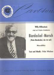 Bierdeckel-Marsch : Einzelausgabe -Fritz Weber