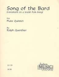 Song of the Bard . for 5 flutes -Ralph Guenther