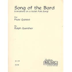 Song of the Bard . for 5 flutes -Ralph Guenther