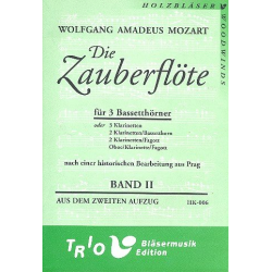 Die Zauberflöte, Band II -Wolfgang Amadeus Mozart / Arr.Michael Nowotny
