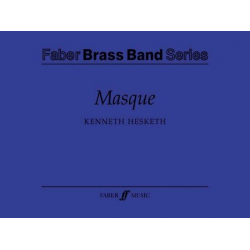 BRASS BAND: Masque - Full Score Only -Kenneth Hesketh