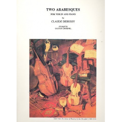 2 Arabesques : for violin and piano -Claude Achille Debussy