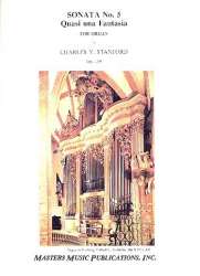 Sonate no.5 op.159 : for organ -Charles Villiers Stanford