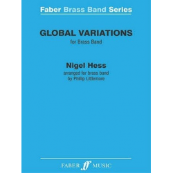 Global Variations (brass band sc/parts) -Nigel Hess