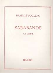 Sarabande : for guitar -Francis Poulenc