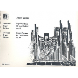 Orgelfantasie op.12 : für Orgel -Josef Labor