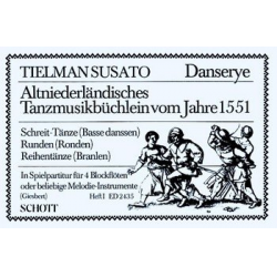 Danserye Band 1 : Schreittänze, -Tielman Susato
