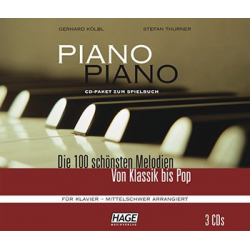 Piano Piano Band 1 (mittelschwer) : 3 CD's -Carl Friedrich Abel