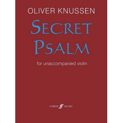 Secret Psalm (score) -Oliver Knussen