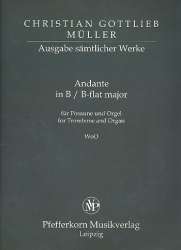 Andante B-Dur : für Posaune -Christian Gottlieb Müller
