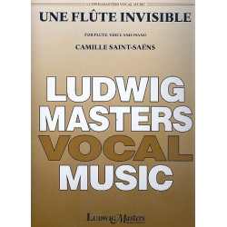 Une flute invisible : pour flute, -Camille Saint-Saens