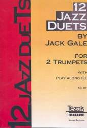 12 Jazz Etudes for 2 Trumpets (with Play-Along CD) -Jack Gale