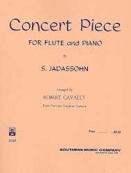 Concert Piece op.97 : for flute and piano -Salomon Jadassohn