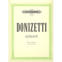 Sonate C-Dur für Flöte & Klavier -Gaetano Donizetti