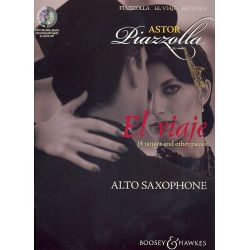 El viaje (+CD) : für Altsaxophon -Astor Piazzolla