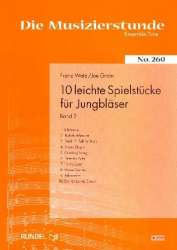 10 leichte Spielstücke für Jungbläser Band 2 -Franz Watz