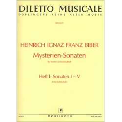 Mysterien-Sonaten : für -Heinrich Ignaz Franz von Biber