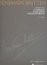 Complete Folksongs Arrangements : -Benjamin Britten