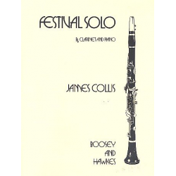 Festival solo : für Klarinette und Klavier -James Collis