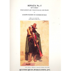 Sonata in g Minor no.5 : for bassoon -Joseph Bodin de Boismortier