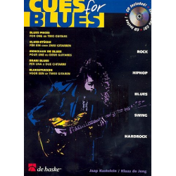 Cues for Blues (+CD) : für 1-2 Gitarren/ -Jaap Kastelein
