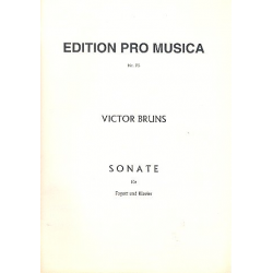 Sonate op.20 : für Fagott und Klavier -Victor Bruns