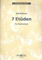 7 Etüden : für Euphonium -Rolf Wilhelm
