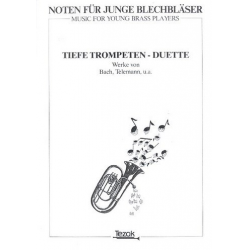 Duos in the low register  für 2 Trompeten -C. Blümel