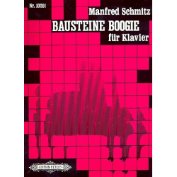 Bausteine Boogie : für Klavier -Manfred Schmitz