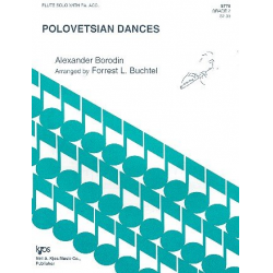 Polowetzer Tänze für Flöte und Klavier -Alexander Porfiryevich Borodin