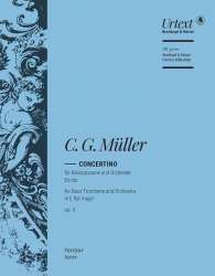 Concertino Es-Dur op.5 : für Bassposaune -Christian Gottlieb Müller