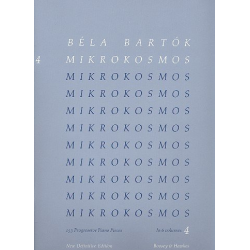 Mikrokosmos vol.4 (nos.97-121) : for piano -Bela Bartok