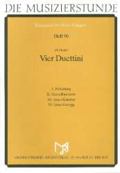 4 Duettini : für Oboe (Trompete in C) - Jiri Hudec