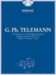 Triosonate für Altblockflöte und B.c. TWV 42:F7 in F-Dur - Georg Philipp Telemann