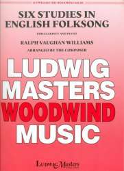 6 Studies in English Folksong : for clarinet and -Ralph Vaughan Williams
