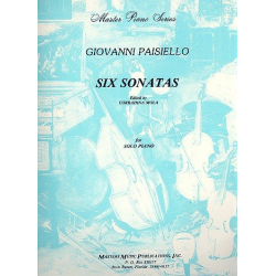 6 Sonaten : für Klavier -Giovanni Paisiello